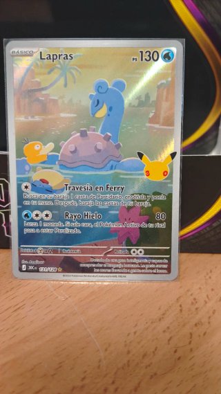 Carta Pokémon Lapras 30c 131/128
