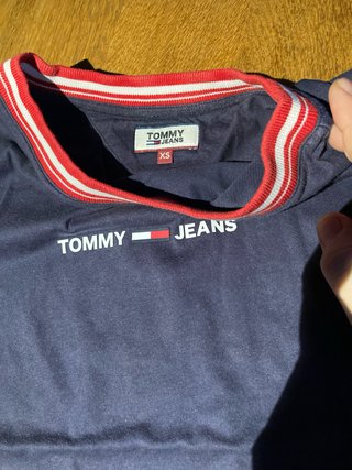 Camiseta Tommy Jeans Azul Talla XS