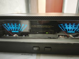 Amplificador Stereo TENSAI con Vúmetros