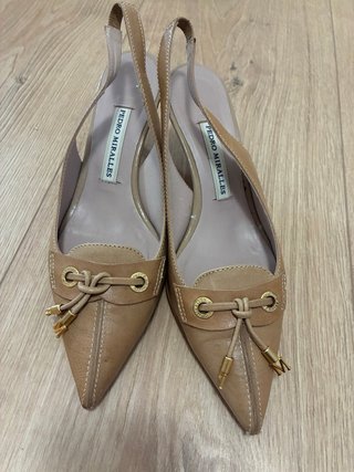 Zapatos Pedro Miralles Piel Camel Talla 37