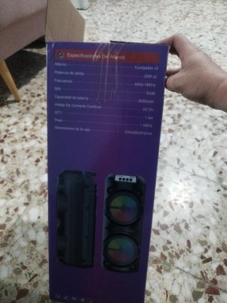 Altavoz con Micrófono 50W