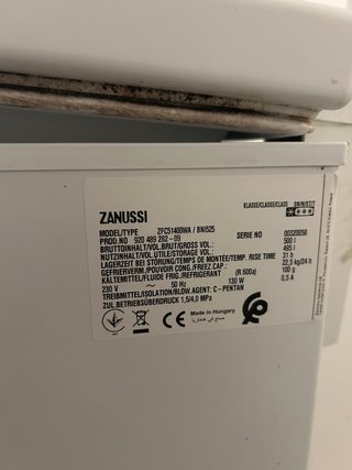Arcón Congelador Zanussi ZFC51400WA