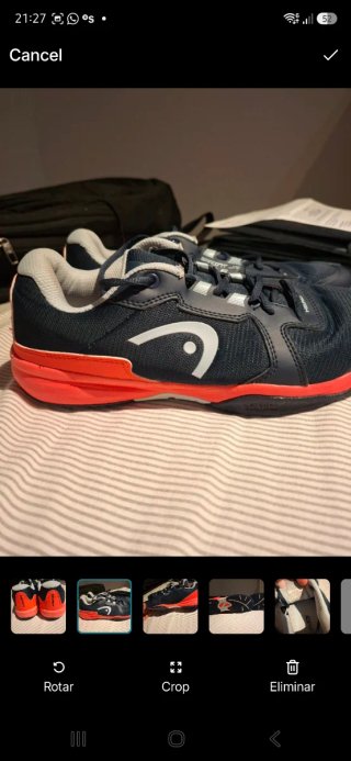 Zapatillas HEAD Padel o Tenis Talla 39