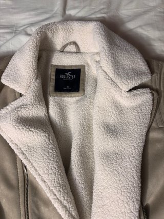 Chaqueta Hollister Beige Talla M
