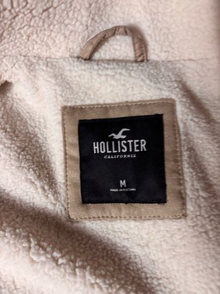 Chaqueta Hollister Beige Talla M