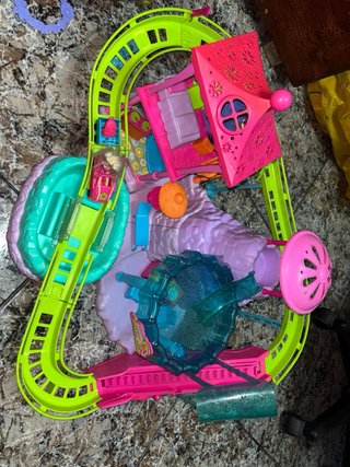 Polly Pocket Parque de Atracciones Roller Coaster