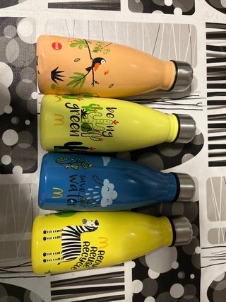 Set de 4 Cantimploras Reutilizables