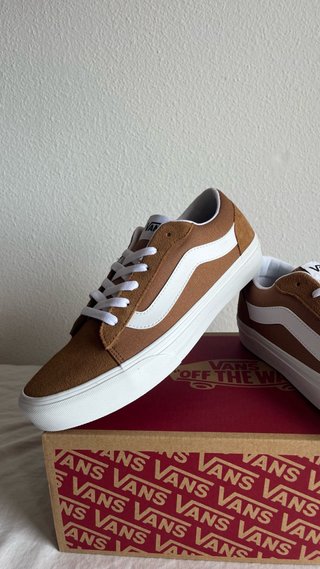 Vans Vero Ls Talla 40 Marrón/Blanco