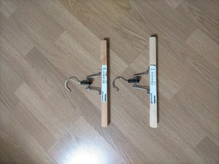 Perchas IKEA Bumerang para pantalones