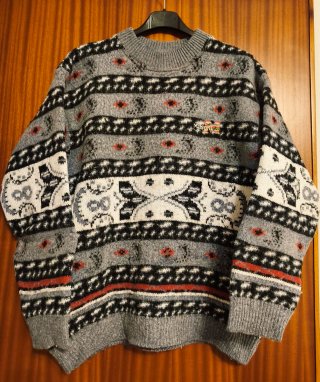 Maglione Missoni Uomo Grigio Multicolore Taglia M