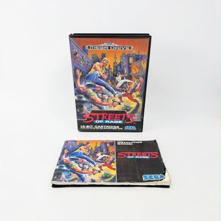 Jogo Streets Of Rage Sega Mega Drive Completo CIB