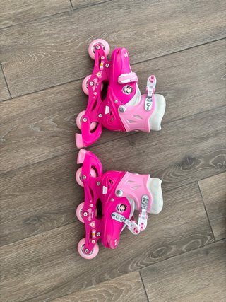 Patines Princesas Disney Niña + Coderas