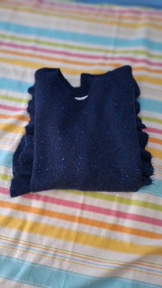 Jersey de Manga Larga con Lentejuelas