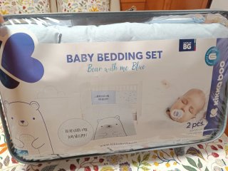 Juego de Cuna Bebé Kikkaboo Azul