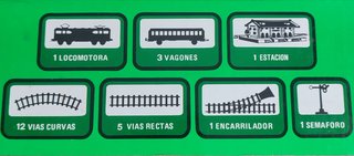 Tren Eléctrico Pequetren a Pilas. Años 80. Nuevo