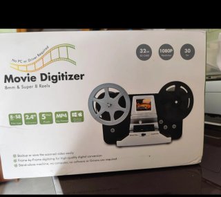 Digitalizador Películas Super 8 y 8mm 1080p