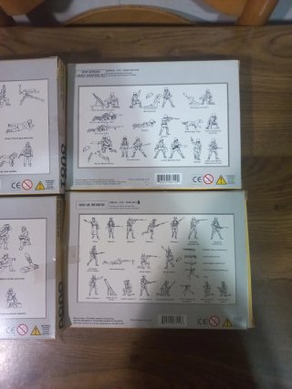 Lote maquetas Hät 1/72 WWI