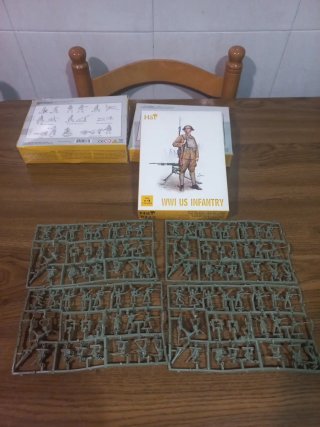 Lote maquetas Hät 1/72 WWI