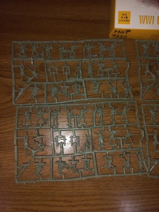 Lote maquetas Hät 1/72 WWI