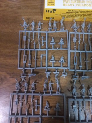 Lote maquetas Hät 1/72 WWI