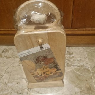 Set Zassenhaus taglieri legno con supporto