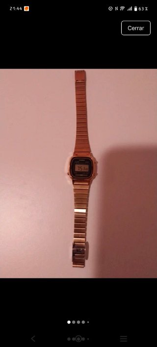 Reloj Casio Dorado