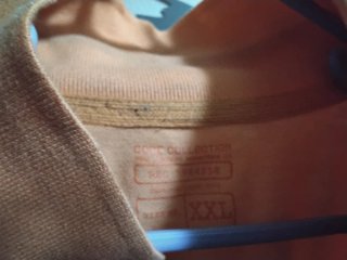 Vieja camiseta, "  EDGUN " airguns , naranja