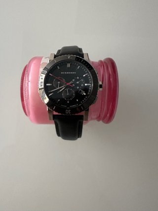 Reloj Burberry Negro y Plateado