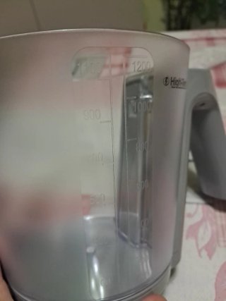 Bilancia da cucina a caraffa