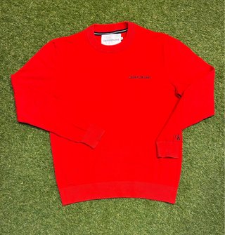 Jersey Rojo Calvin Klein Jeans Talla S