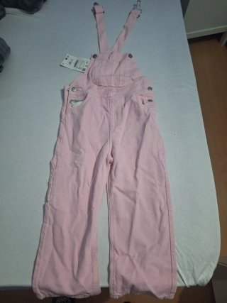 Peto rosa niña nuevo talla 4 a 5 años