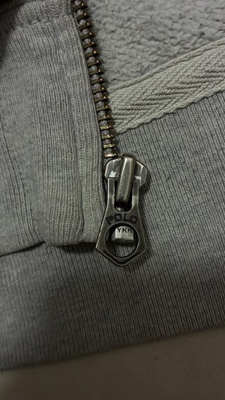 Polo Ralph Lauren Sudadera Con Cremallera Gris