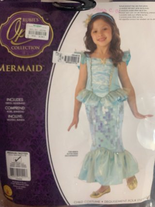 Disfraz Sirena El Corte Inglés Talla 5-7