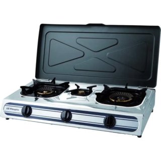 Cocina de gas Orbegozo 3 fuegos