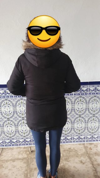 Parka de chico con capucha