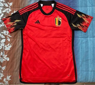 Maglia Belgio Adidas Uomo Rossa