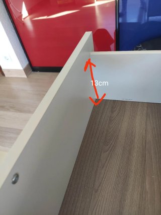 Cómoda Ikea de 3 cajones