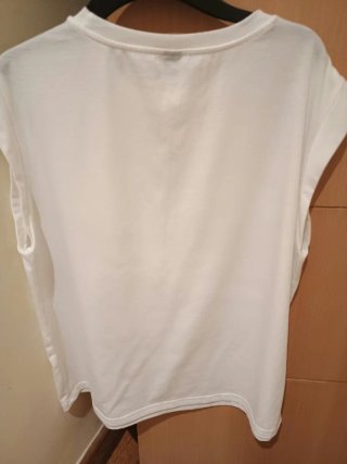 Camiseta SHEIN Corazones y Leopardo Talla XL