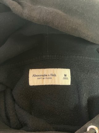 Sudadera Negra Abercrombie & Fitch