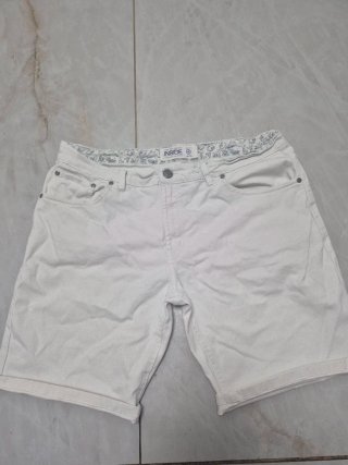 Pantalones cortos vaqueros Inside beige