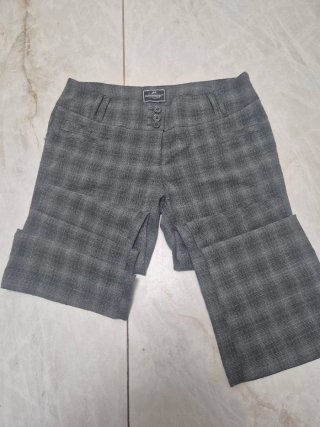 Pantalones de campana Caroche gris