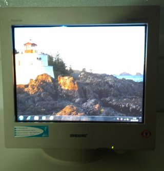 Monitor CRT Sony Trinitron G200 17"