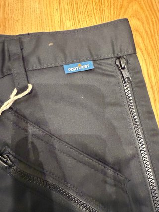 Pantalón Portwest Negro Talla 42