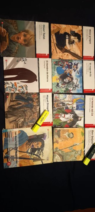 Libros de lectura ESO