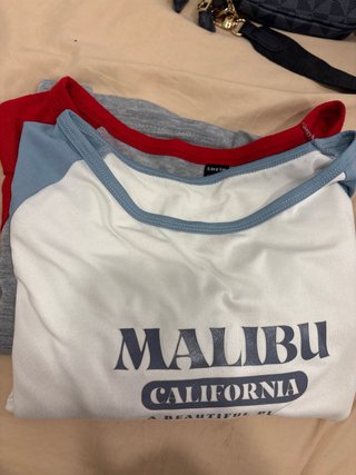 2 Camisetas Cortas Estilo California