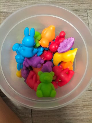 Juguete educativo animales colores
