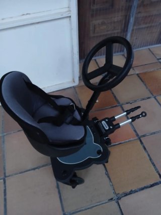 Patinete con Asiento Eichhorn con ruedas luminosas