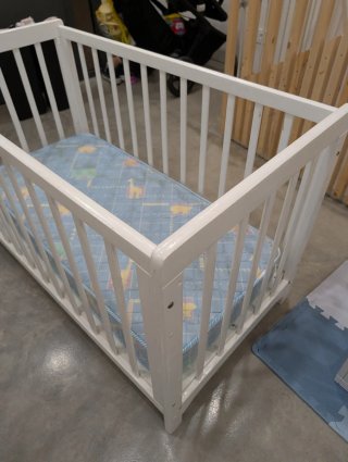 Cuna Blanca para Bebé