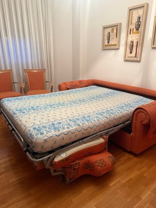Conjunto de salón con sofá cama