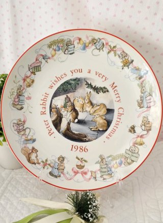 Piatto di Wedgwood - Peter Rabbit 1986